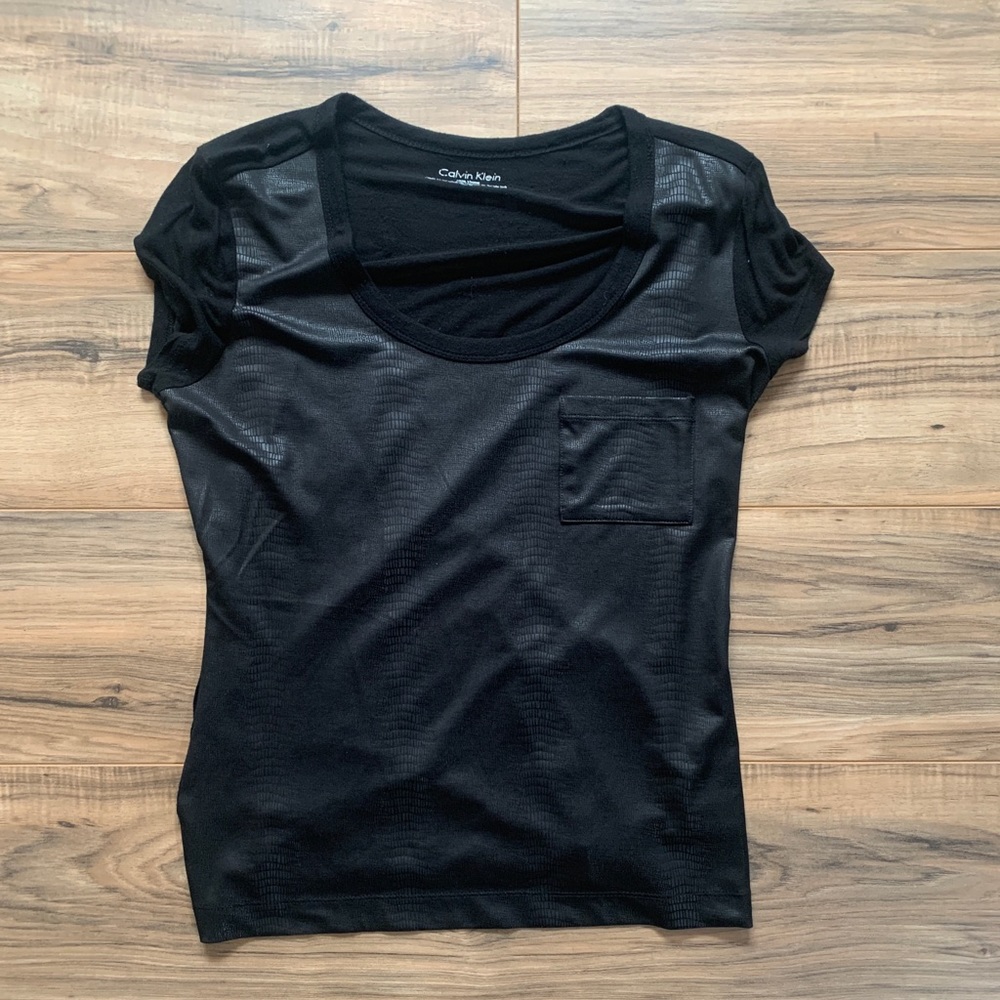 Calvin Klein Black T shirt Size Medium